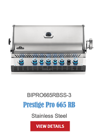 gas grills, bbq, napoleon, crown verity, broil king, built in bbq, outdoor kitchen, Prestige Pro 665 RB