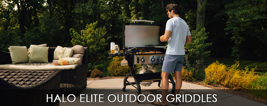 halo griddle outdoor bbq propane natural gas