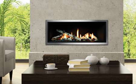 marquis serene linear gas fireplace