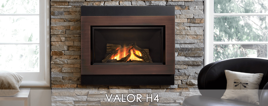 H4 valor fireplace